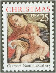 2427 25c Christmas, Religious F-VF Mint NH 2427nh