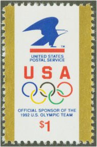 2539 1 USPS-Olympics F-VF Mint NH 2539nh