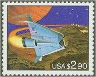 2543 2.90 Space Vehicle F-VF Mint NH 2543nh
