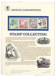 2201a 22c Stamp Collecting Booklet USPS Cat. 256 Commemorative  cp256