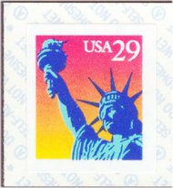 2599v 29c Statue of Liberty Coil Used Single 2599vused