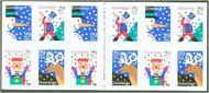 2802a 29c Contemporary Christmas Booklet Pane F-VF Mint NH 2902a
