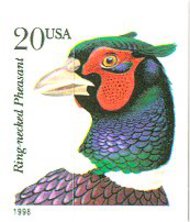 3050 20c Pheasant('98) F-VF Mint NH 3050nh