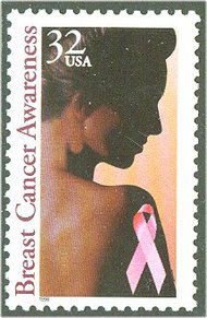3081 32c Breast Cancer Awareness Full Sheet 3081sh