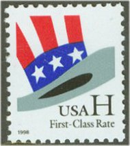 3260 (33c) Hat SV Water Activated F-VF Mint NH 3260nh