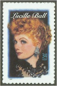3523 34c Lucille Ball F-VF Mint NH 3523nh