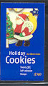 3957-60 37c Christmas Cookies F-VF Mint NH Vendng Booklet of 20 3957-60vb