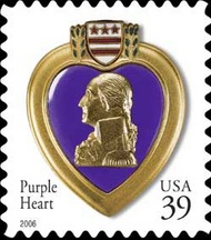 4032 39c Purple Heart F-VF Mint NH 4032nh