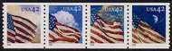 4228-31 42c Flags Water Activated SSP F-VF Mint NH 4228-41nh