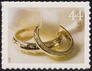 4397 44c Wedding Rings F-VF NH 4397nh