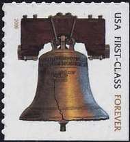 4437 2009 Forever Liberty Bell from ATM Booklet 4437nh