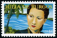 4476 44c Julia De Burgos Full Sheet 4476sh
