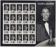 4526 Forever  Gregory Peck Pane of 20 4526sh