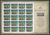 4703 Forever War of 1812 F-VF NH Sheet of 20 4703sh