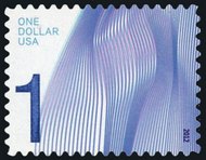 4717 1 Waves of Color - Blue Mint NH Single 4717nh