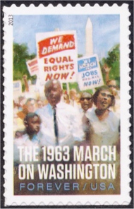 4804 Forever March on Washington Mint Single 4804nh