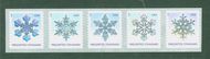 4808-12 (10c) Snowflakes Presort PNC of 5 4808-12pnc