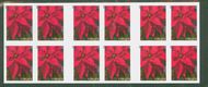 4816a Forever Poinsettia 2013 Mint NH DS Booklet of 20  4816a