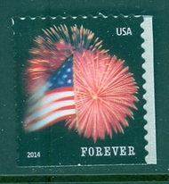 4869 Forever Star Spangled Banner CCL Mint NH Single 4869nh