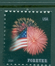 4871 Forever Star Spangled Banner from ATM Booklet 4871nh