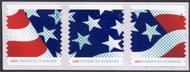 4961-63 (10c) Stars  Stripes Presort Coil Set of 3 used singles 4961-3used