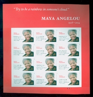 4979 Forever Maya Angelou Mint Sheet of 12 4979sh