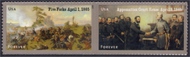 4980-81 Forever The Civil War 1865 Mint Pair 4981a