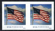 5052 Forever US Flag Coil Sennet Imperforate Error Coil Pair Mint NH 5052imp