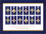5065-68 Forever Service Medal Mint Sheet of 12 5065-8sh