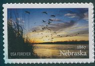 5179 Forever Nebraska Statehood Used Single 5179used