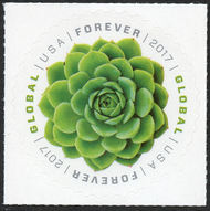 5198 Global Forever Green Succulent Mint  Single 5198nh