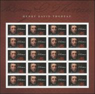 5202 Forever Henry David Thoreau Mint Sheet of 20 5202sh