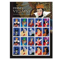 5213-22 Forever Disney Villains, Mint Sheet of 20 5213-22sh