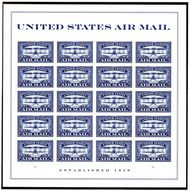 5281 Forever Airmail Blue Mint Sheet of 20 5281sh