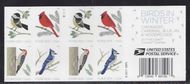 5317-5320a Forever Birds in Winter Double Sided Booklet of 20 5320a