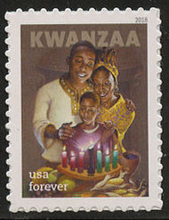 5337 Forever Kwanzaa Mint  Single 5337nh