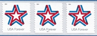 5362 Forever Star Ribbon Mint Coil PNC of 3 5362PNC3