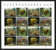 5410-13 Forever Tyrannosaurus Rex Mint Sheet of 16 5410-3sh