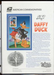 3306 33c Daffy Duck USPS CAT 567 Commemorative Panel cp576