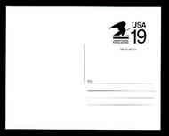 CVUX2   19c Eagle Postal Buddy sheet of 4 Mint Postal Cards CVUX2sh