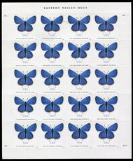 5136 Non Machinable Eastern Tailed-Blue Butterfly Sheet of 20 5136sh 