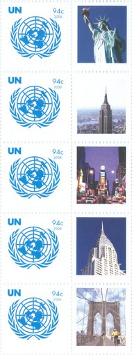 UNNY 959 94c Personalized stamp single with tab ny959nhtab