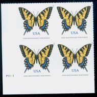 4999 71c Eastern Tiger Swallowtail Butterfly Mint Plate Block 4999pb