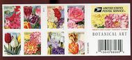 5042-51c Forever Botanical Arts, Double Sided Booklet of 20 5051c