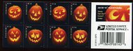 5137-40a Forever Jack O'Lanterns, Double Sided Booklet of 20 5137-40abklt