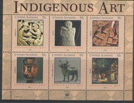 UNNY 862 60c Indigenous Art sheet UNNY862sh