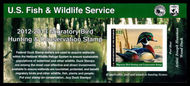 RW79A 2012 15.00 Wood Duck Self Adhesive Duck Stamp rw79a