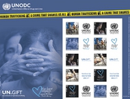 UNV 460-4 (S35) .65e Human Trafficking Personalized Sheet S35