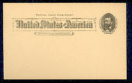 "UX 10   1c Grant, black F-VF Mint Postal Card" 16567