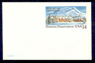 UX119   14c Timberline F-VF Mint Postal Card ux119